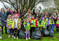 Charlotte’s litter picking party