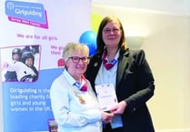 Girlguiding volunteer of 28 ears honoured with Laurel award