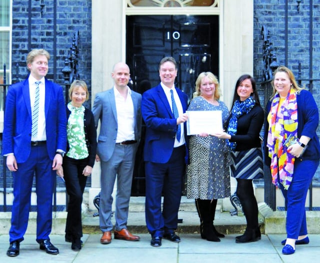 Action group presents M25 petition to Downing Street