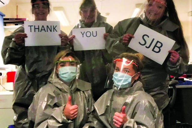 Schools rally to help frontline NHS staff