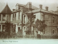 Inside the original Woking High School