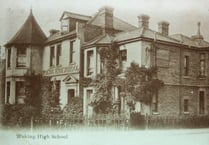 Inside the original Woking High School