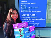 Healthy snacks for hospital workers