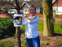 Children's rainbow trail brings much needed cheer to Brookwood