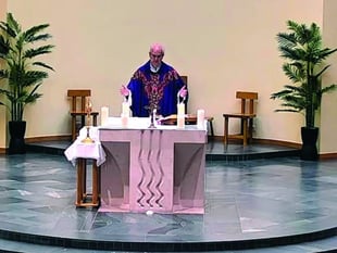 Local church providing online Mass