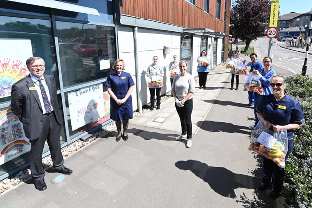 Countess of Wessex visits nurses for International Nurses Day