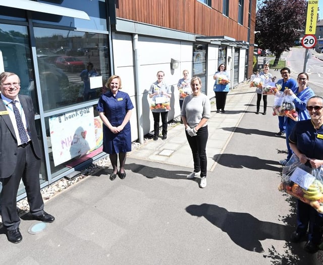 Countess of Wessex visits nurses for International Nurses Day