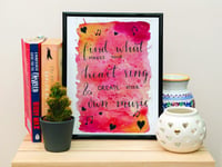 Illustrating support for mental health charity