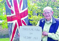 Union Flag from first VE Day flown for 75th anniversary