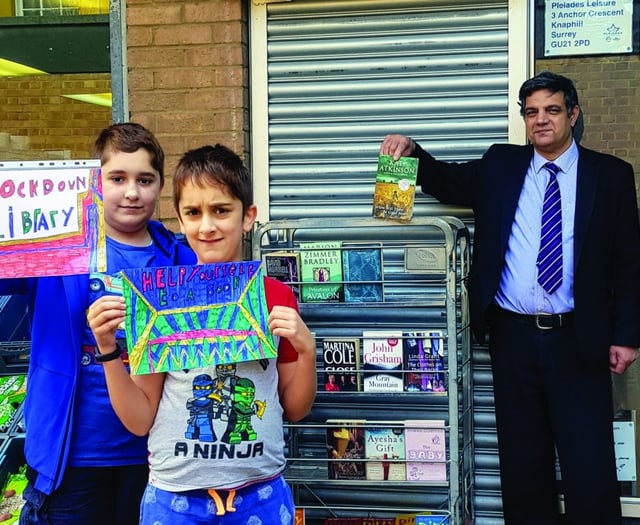 Books to share at the lockdown library