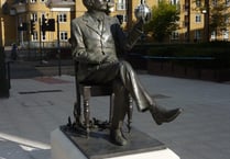 Petition to remove HG Wells statue divides local opinion