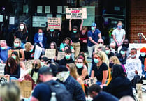 Black Lives Matter protest in Jubilee Square