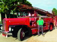 Fire engine restored after devastating blaze