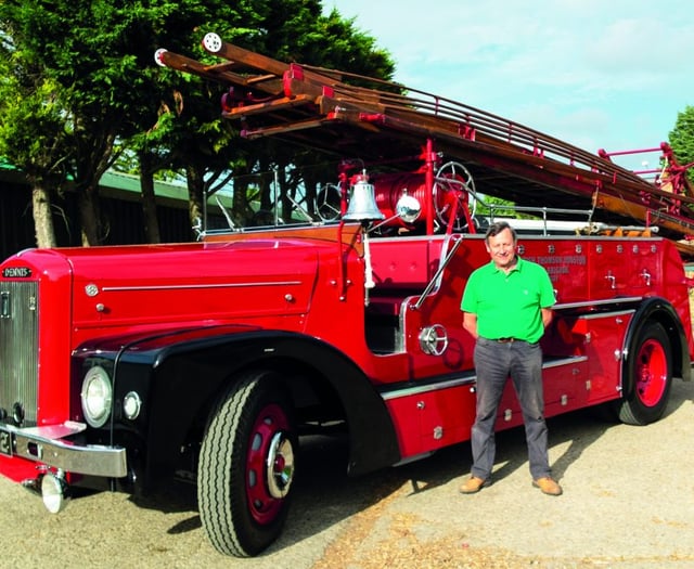 Fire engine restored after devastating blaze