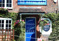 Welcoming back customers to lively village pub