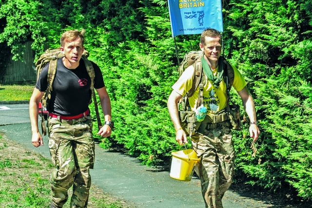 Dad’s 700-mile barefoot walk to help save daughter