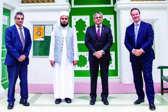 Mosque’s prayer halls reopen