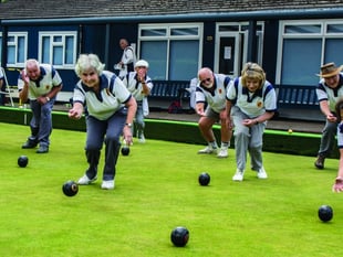 Woking Park Bowls Club back on the green