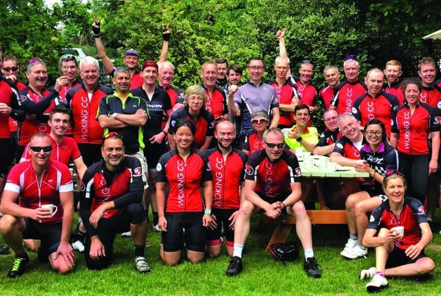 On your bike for cycling with cake