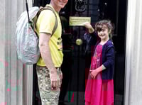 Determined Hasti and her dad deliver plea to No 10