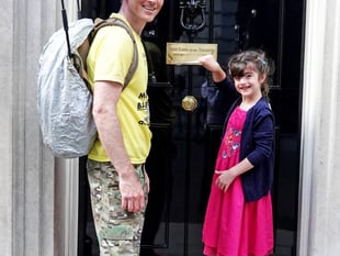 Determined Hasti and her dad deliver plea to No 10