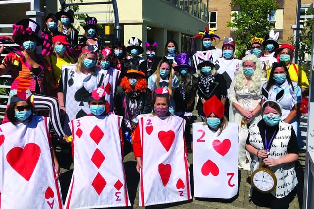 Tea party theme brings fun to care home