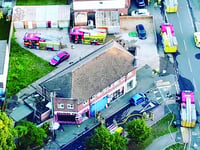 St John's chip shop blaze