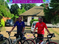 Woking Hospice among beneficiaries of friends' memorial bike ride