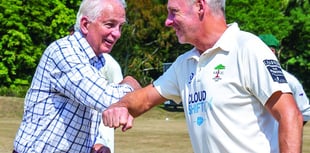 Former England captain opens cricket club’s new facilities