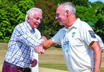 Former England captain opens cricket club’s new facilities
