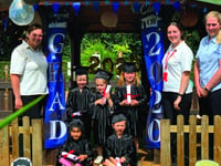 Pennypot Nursery’s graduation ceremony