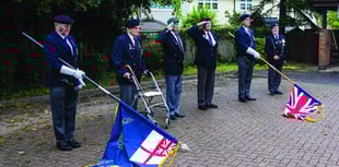 VJ Day parade held on war veteran’s Bill’s doorstep