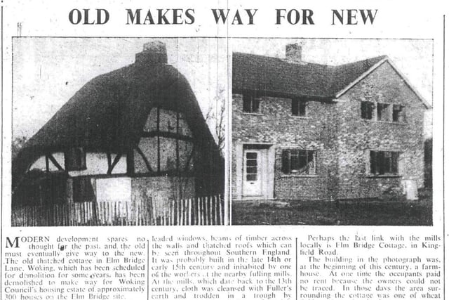 Demise of Woking’s timber-framed buildings
