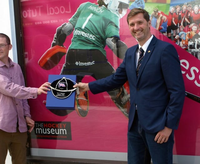 Olympic gold goes on show at Hockey Museum