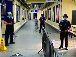 Police seize drugs at railway station