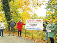 Byfleet residents urged to speak out to save green belt