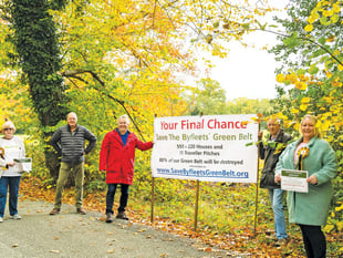 Byfleet residents urged to speak out to save green belt