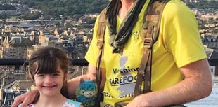 Top award for barefoot fundraiser Chris