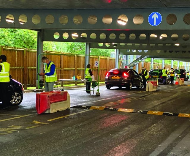Thousands to get flu jab in drive-through clinic