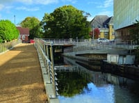 New £2m bridge offers route across canal into Woking