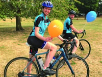 Couple take on 100 miles in a day charity cycle challenge