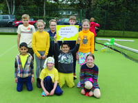 Pupils’ bounce-a-thon helps the hospice
