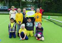 Pupils’ bounce-a-thon helps the hospice