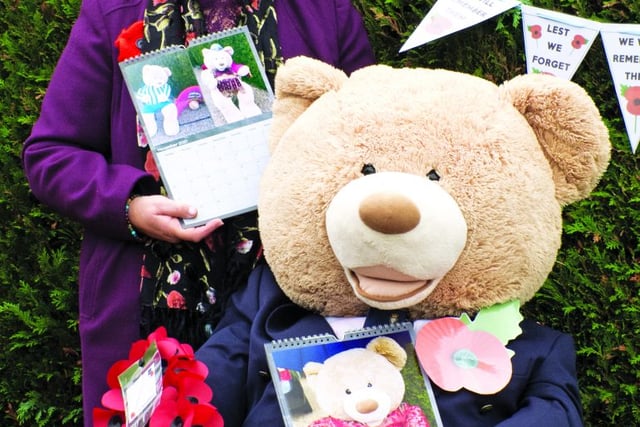 Big Bear is back, on charity calendar