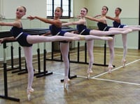 New barres for ballet school thanks to grant