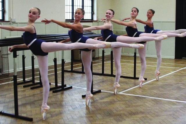 New barres for ballet school thanks to grant