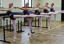 New barres for ballet school thanks to grant