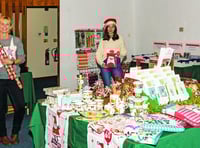 Great support for festive pop-up shop