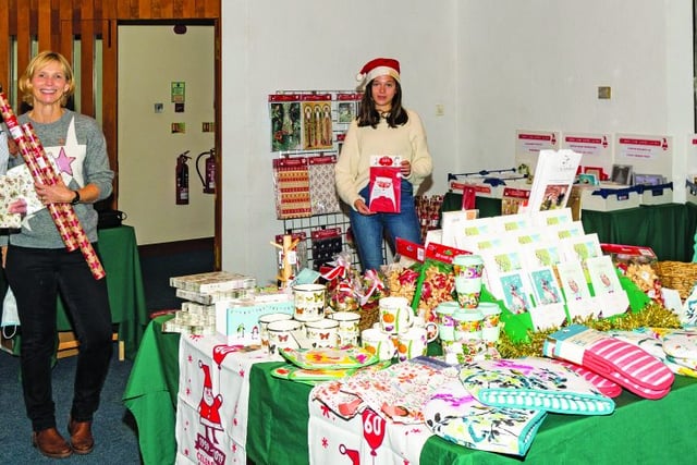 Great support for festive pop-up shop