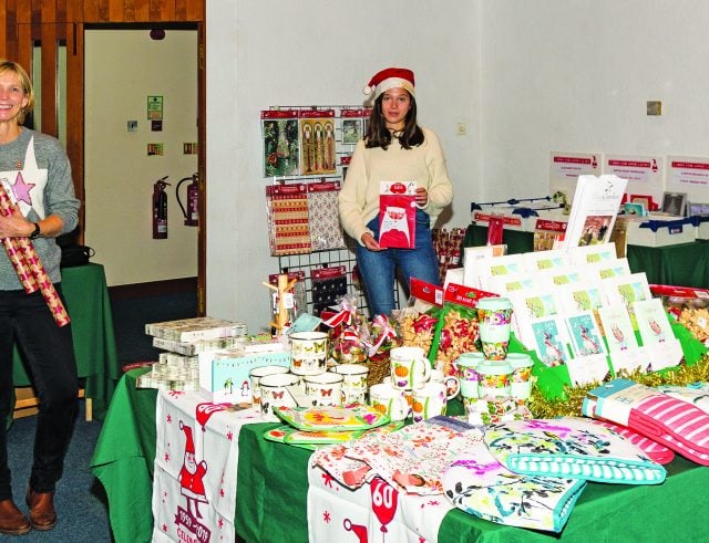 Great support for festive pop-up shop